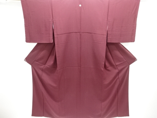 JAPANESE KIMONO / IROMUJI / SILK / PLANT DYED / SINGLE CREST